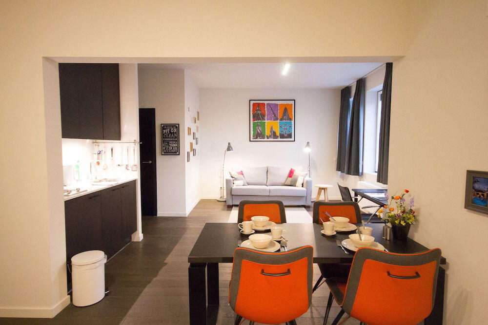 Foto de una habitación de Aparthotel Getaway Studios Leuven