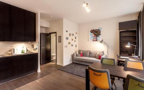 Foto de una habitación de Aparthotel Getaway Studios Leuven