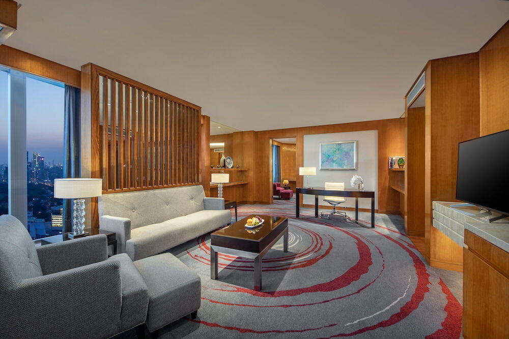 Foto de una habitación de Hotel Crowne Plaza Shenzhen Futian, Near to Shenzhen Convention&amp;amp;Exhibition Centre, Shenzhen Stock Exchange and Shenzhen Civic Center, Outdoor Heated Pool