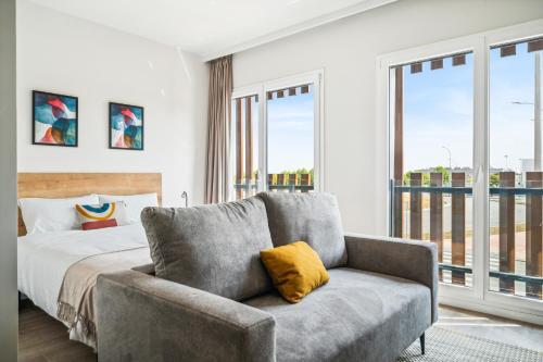 Foto de una habitación de Hotel BEXT Vallecas by Habyt