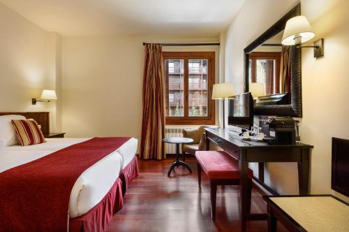 Foto de una habitación de Hotel Saliecho