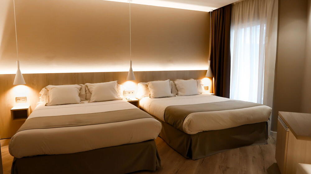 Foto de una habitación de Hotel Bernat II 4*Sup
