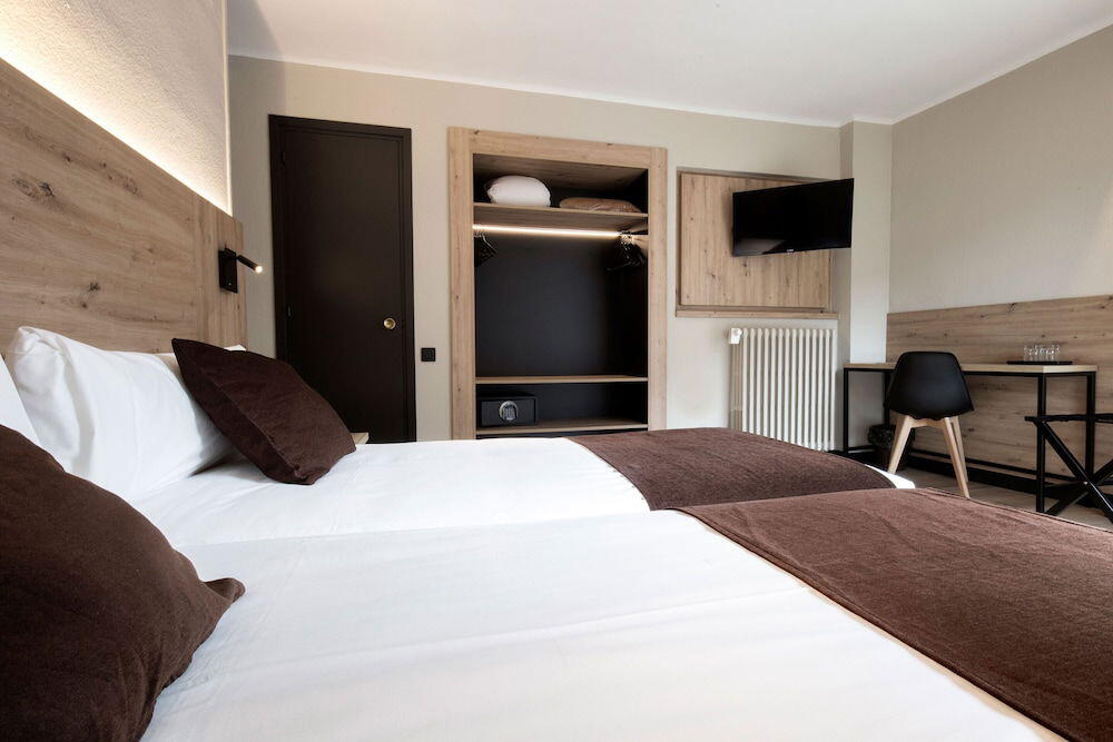 Foto de una habitación de Hotel Comtes d’Urgell