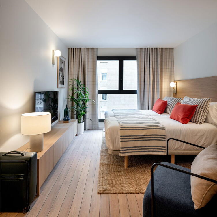 Foto de una habitación de Aparthotel Libere Vitoria