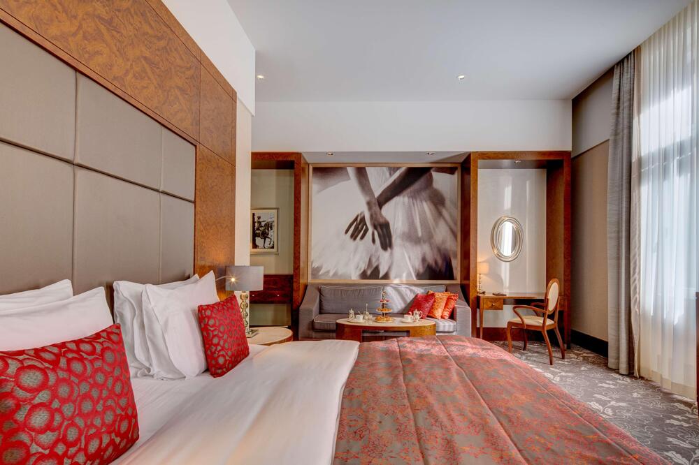 Foto de una habitación de Hotel Anantara Palais Hansen Vienna