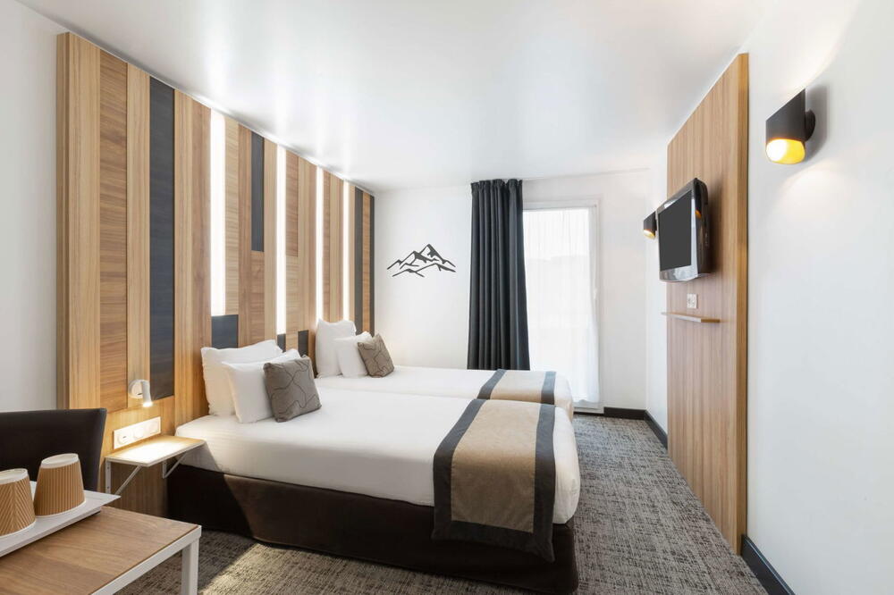 Foto de una habitación de Hotel Moxy Annecy