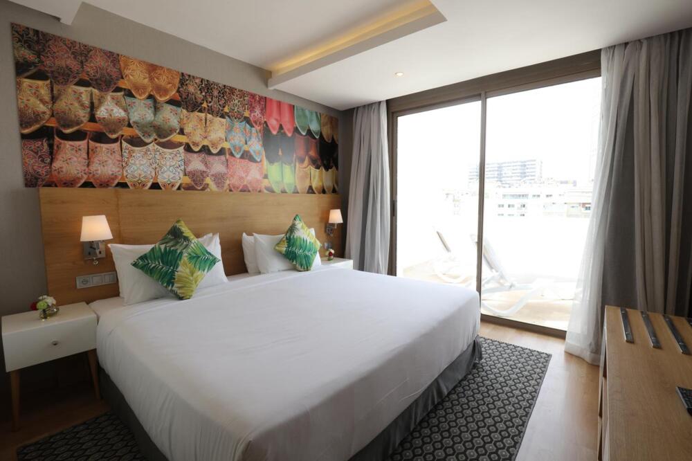 Foto de una habitación de Mid Town Hotel Casablanca