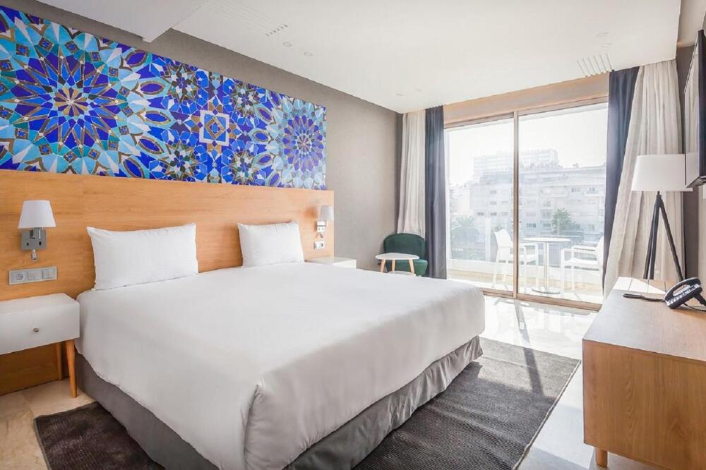 Foto de una habitación de Mid Town Hotel Casablanca