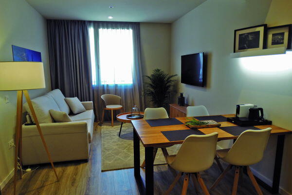 Foto de una habitación de Aparthotel Bilbao City Center by abba Suites