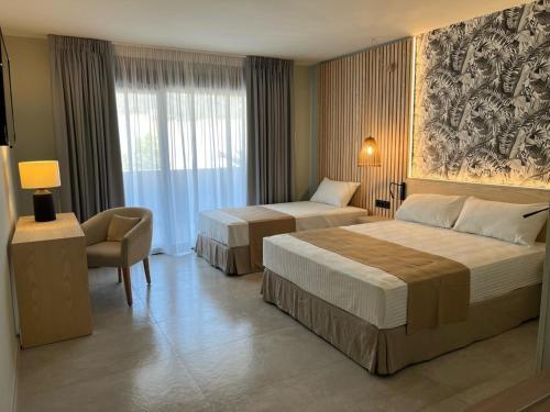 Foto de una habitación de Hotel Noy