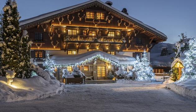 Foto de Les Chalets du Mont d&apos;Arbois Megeve, a Four Seasons Hotel