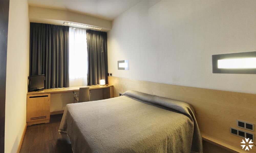 Foto de una habitación de Hotel Gobeo Park