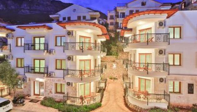 Foto de Kaş, merkezde, denize yakın, balkonlu, konforlu apart daireler