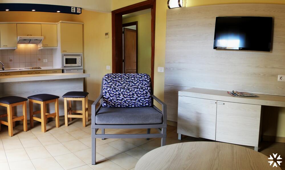Foto de una habitación de Bungalows Parque Bali con AIRE ACONDICIONADO