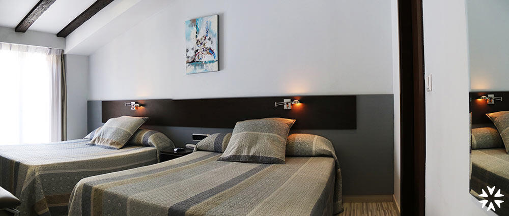 Foto de una habitación de Hotel Fontanella