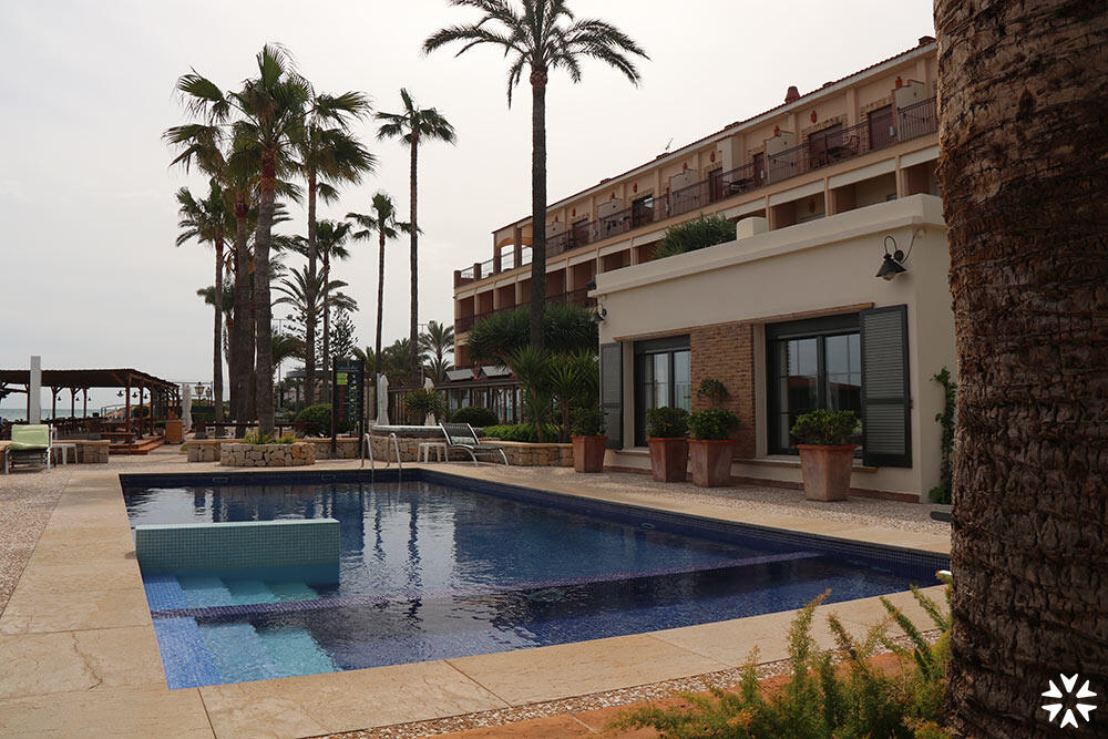 Foto del exterior de Hotel Los Ángeles Denia
