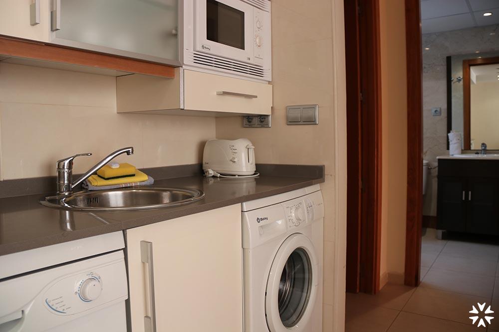 Foto de una habitación de Apartamentos Turísticos Marina Rey