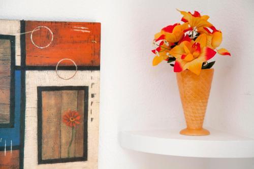 Foto de una habitación de Apartamentos La Galea