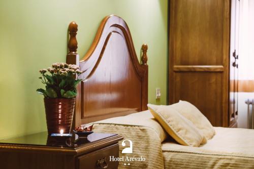 Foto de una habitación de Hotel Arevalo
