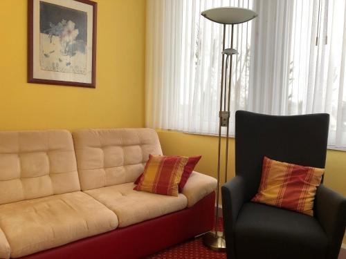 Foto de una habitación de Hotel Pension Villa Holstein