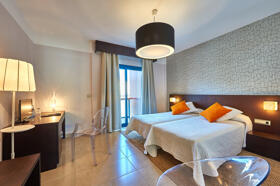 Foto de una habitación de "Hotel Benahoare"