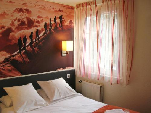 Foto de una habitación de Hôtel La Grande Cordée