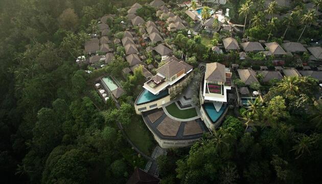 Foto de Complejo Kamandalu Ubud
