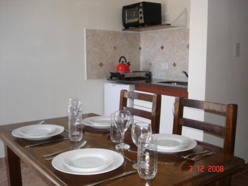 Foto de una habitación de Aitué Apart Hotel