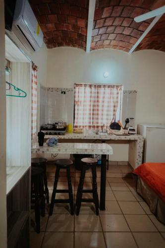 Foto de una habitación de Bungalows Flamingos