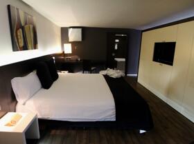Foto de una habitación de "Hotel President"