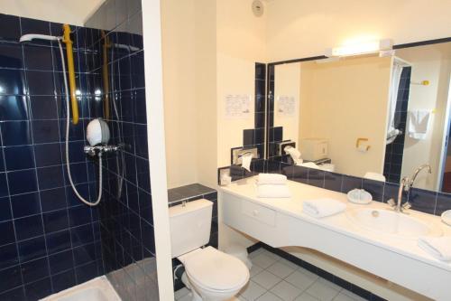 Foto del baño de Hotel-Restaurant La Lauzétane