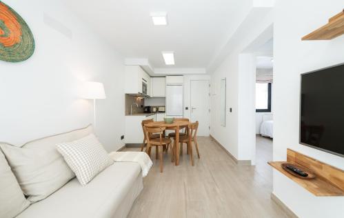 Foto de una habitación de Apartamentos B´SLOW San Agustín