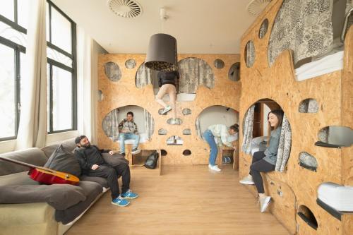 Foto de una habitación de Sunset Destination Hostel