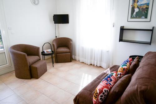 Foto de una habitación de Apartamentos Residence Les Cimes