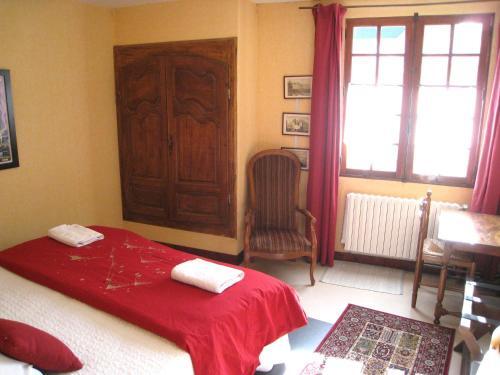 Foto de una habitación de Hôtel Les Templiers