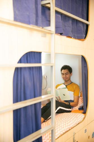 Foto de una habitación de Rocket Hostels Gracia