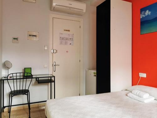 Foto de una habitación de Barcelona City North Hostal