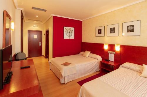 Foto de una habitación de Hotel MIRAVALLE ADMITIMOS MASCOTAS ABIERTO 24 HORAS