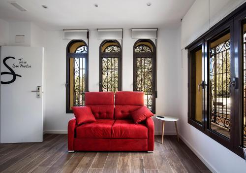 Foto de una habitación de Fuente Torán Apartamentos