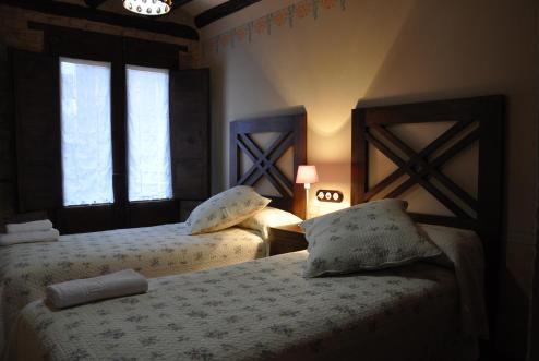 Foto de una habitación de Apartamentos Turismo Rural Casa Purroy