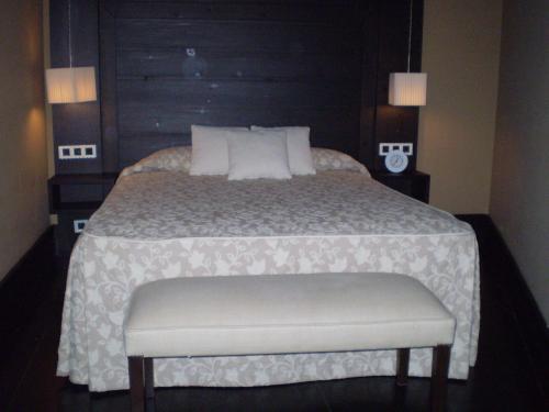 Foto de una habitación de Apartamentos La Plaza