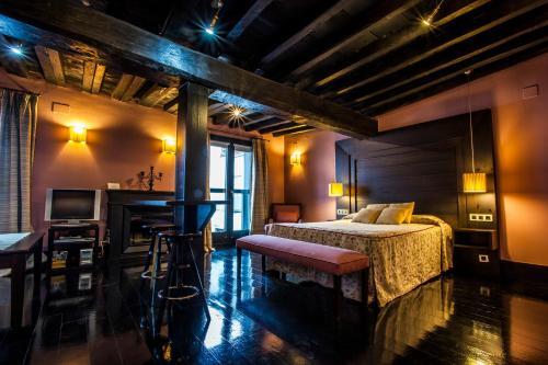 Foto de una habitación de Apartamentos La Plaza
