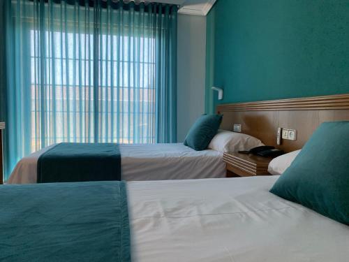Foto de una habitación de Hotel Nueva Colina