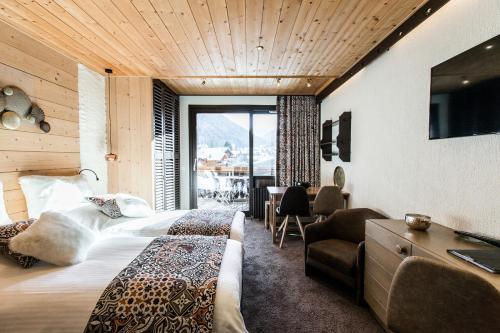 Foto de una habitación de La Bergerie Authentic Hotels