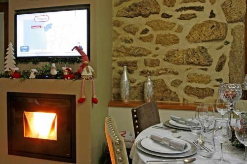 Foto de una habitación de Casa das Pesqueiras