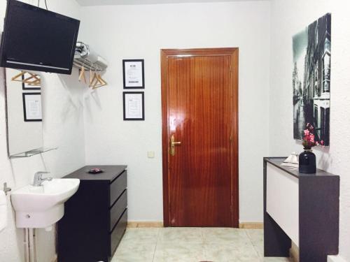 Foto del baño de Hostal Restaurante Avenida de Madrid