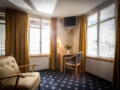 Foto de una habitación de Hotel Oberland