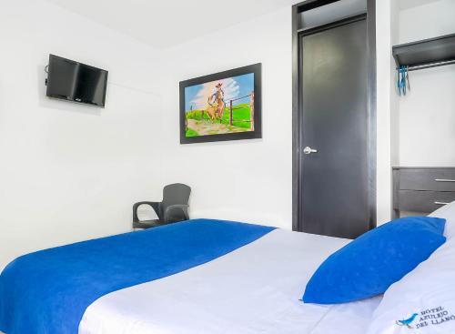 Foto de una habitación de Hotel Azulejo del Llano