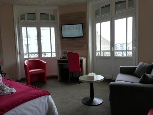 Foto de una habitación de Hotel de la Terrasse