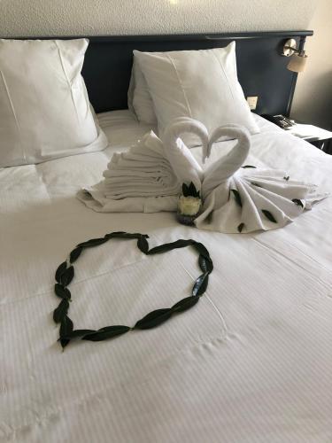 Foto de una habitación de Hotel Le Noirlac